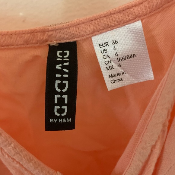 Peach summer dress - Picture 3 of 3